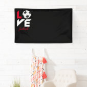 Liefde football spandoek (Insitu)