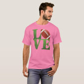 Liefde Football T-shirt (Voorkant volledig)