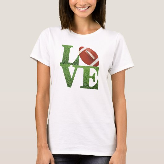 Liefde Football T-shirt (Voorkant)