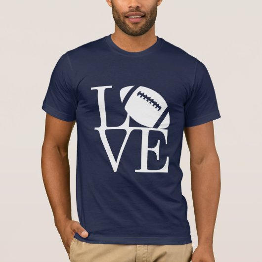 Liefde Football T-shirt (Voorkant)