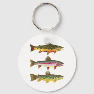 Liefde forel? Perfect Angler Ichthyology Gift Sleutelhanger
