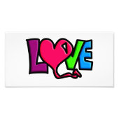 Liefde Foto Afdruk (Voorkant)