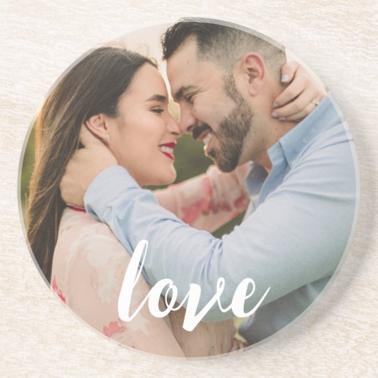 "Liefde" Foto Onderzetter (Voorkant)