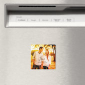 Liefde foto toevoegen naam set. Datum jaar bruilof Magneet (Insitu (Vaatwasser))