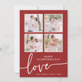 Liefde Foto Valentijnsdag Kaart (Voorkant)