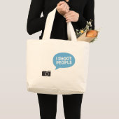 Liefde fotografie grote tote bag (Voorkant (product))