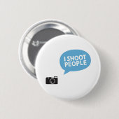 Liefde fotografie ronde button 5,7 cm (Voorkant /achterkant)