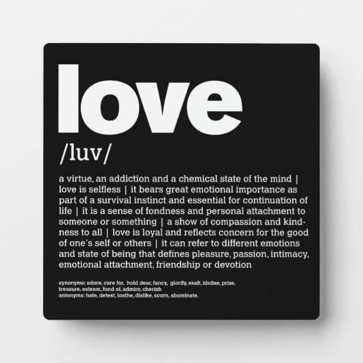Liefde Fotoplaat (Voorkant)