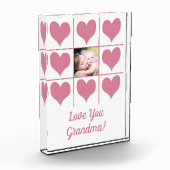 Liefde Foto's & Roze Harten Foto Blok (Links)