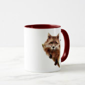 Liefde FOXES FOX DIER, zo veel als ik Mok van cita (Voorkant rechts)