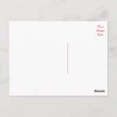 Liefde Franse Bulldog Puppy Dog Post Kaart (Achterkant)