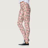 Liefde fretten - Roze Leggings (Links)
