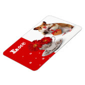 Liefde. Funny Hamster Moederdag Gift Magnet Magneet (Linkerzijde)