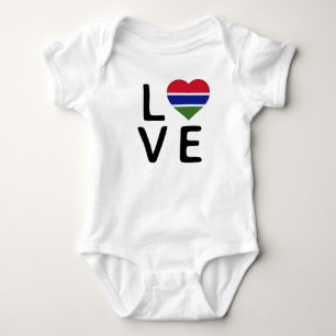 Liefde - Gambia vlag Romper
