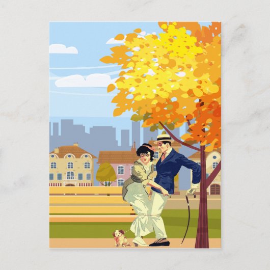 liefde gebonden in een knoop briefkaart (Voorkant)