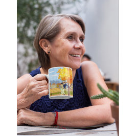 liefde gebonden in een knoop koffiemok