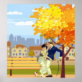 liefde gebonden in een knoop poster