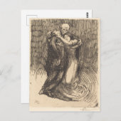 Liefde Geconsecreerd (door Paul-Albert Besnard) Briefkaart (Voorkant / Achterkant)