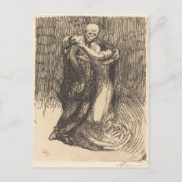 Liefde Geconsecreerd (door Paul-Albert Besnard) Briefkaart
