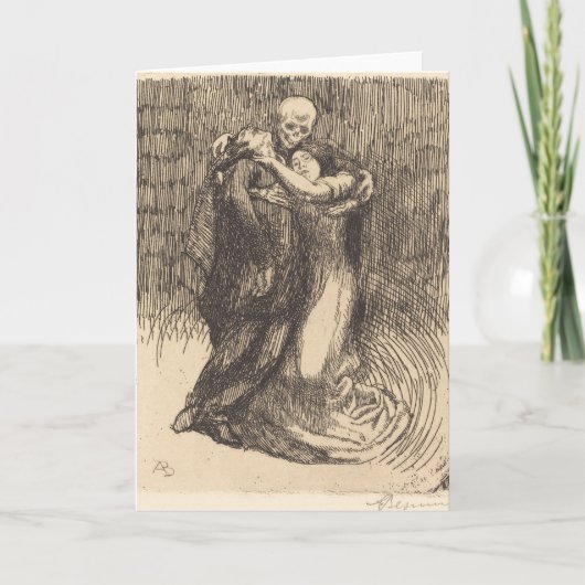 Liefde Geconsecreerd (door Paul-Albert Besnard) Kaart (Voorkant)