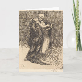 Liefde Geconsecreerd (door Paul-Albert Besnard) Kaart