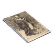 Liefde Geconsecreerd (door Paul-Albert Besnard) Notitieboek (Rechterzijde)