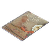 Liefde geeft hoop op gemengde media kunst notitieboek (Linkerzijde)