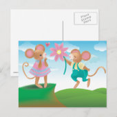 Liefde geeft je vleugels briefkaart (Voorkant / Achterkant)