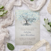 Liefde geeft ons een fairy Tale Heart Leaf Tree We Kaart
