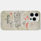 Liefde geeft ons een 'Fairy Tale Wedding'-hoesje v Case-Mate iPhone Case (Achterkant (horizontaal))