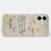 Liefde geeft ons een 'Fairy Tale Wedding'-hoesje v Case-Mate iPhone Case (Achterkant (horizontaal))