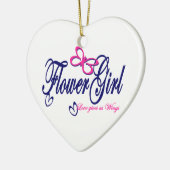 Liefde geeft ons vleugels keramisch ornament (Links)