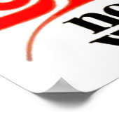 Liefde geen oorlog Poster maken (Hoek)