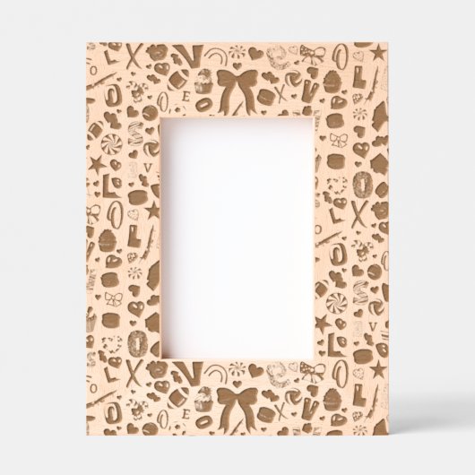 Liefde Gegraveerde Lijstjes (Voorkant)