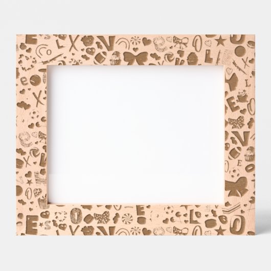 Liefde Gegraveerde Lijstjes (Voorkant)