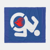Liefde gehandicapt fleece deken (Voorkant (Horizontaal))