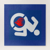 Liefde gehandicapt legpuzzel (Horizontaal)