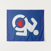 Liefde gehandicapt wandkleed (Voorkant (horizontaal))