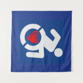 Liefde gehandicapt wandkleed (Voorkant (horizontaal))