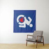 Liefde gehandicapt wandkleed (In Situ (horizontaal))