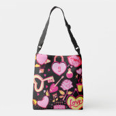 Liefde Geïnspireerd Crossbody Tas (Achterkant)