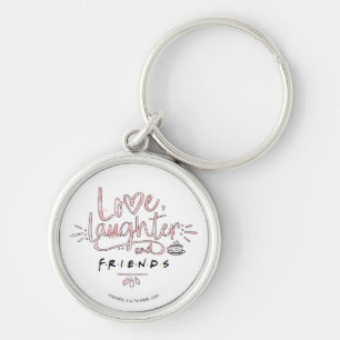 Liefde, gelach en FRIENDS™ Sleutelhanger