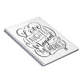 Liefde Gelach & Magische herinneringen met briefte Notitieboek (Rechterzijde)