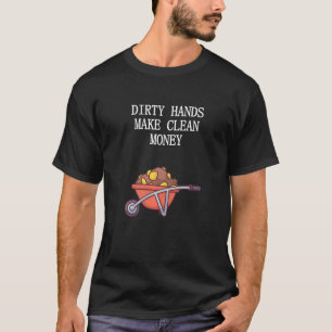 Liefde geld verdienen looncheque betaald hard werk t-shirt