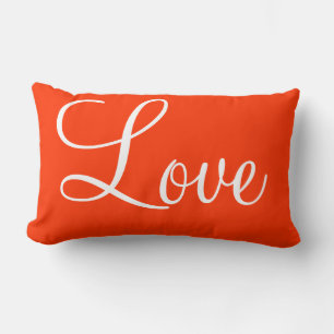 Liefde, Geluk, de Zoete Decoratieve Slaapkamer A Kussen