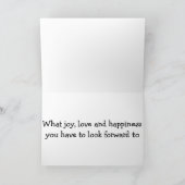 LIEFDE, GELUK EN VREUGDE WANNEER JE ADOPTEERT KAART (Binnen)