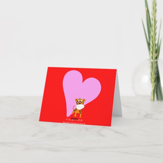 Liefde & Geluk Valentijn & de Chinese Kaart van (Achterkant)