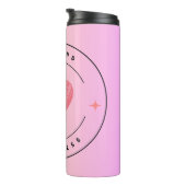 Liefde & Geluk Waterfles Thermosbeker (Geroteerd rechts)