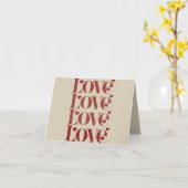 Liefde Gelukkige Valentijnsdag Valentijn Koppel  Kaart (Gele Bloem)