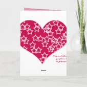 Liefde & Gelukkige Valentijnse Paarden Met Harten  Feestdagen Kaart (Achterkant)